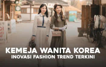 Kemeja Wanita Korea Inovasi Fashion Trend Super Viral